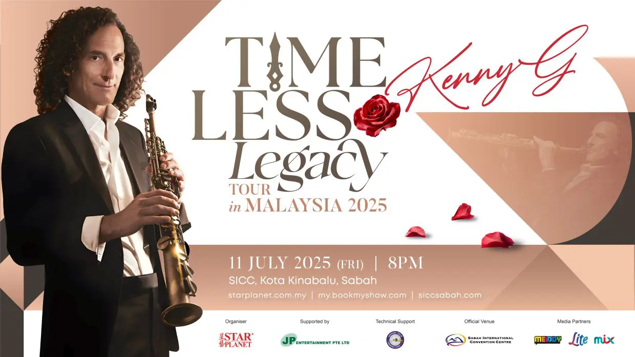 Legendary musician Kenny G all set to bring his Timeless Legacy Tour to Sabah for first time as a night of soulful jazz awaits fans | The Star
